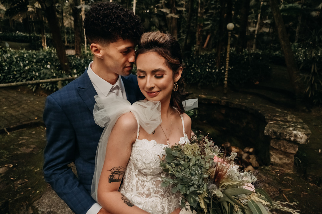 {Editorial Freestyle} um elopement wedding no bosque com brunch sob uma árvore na Casa Giardino