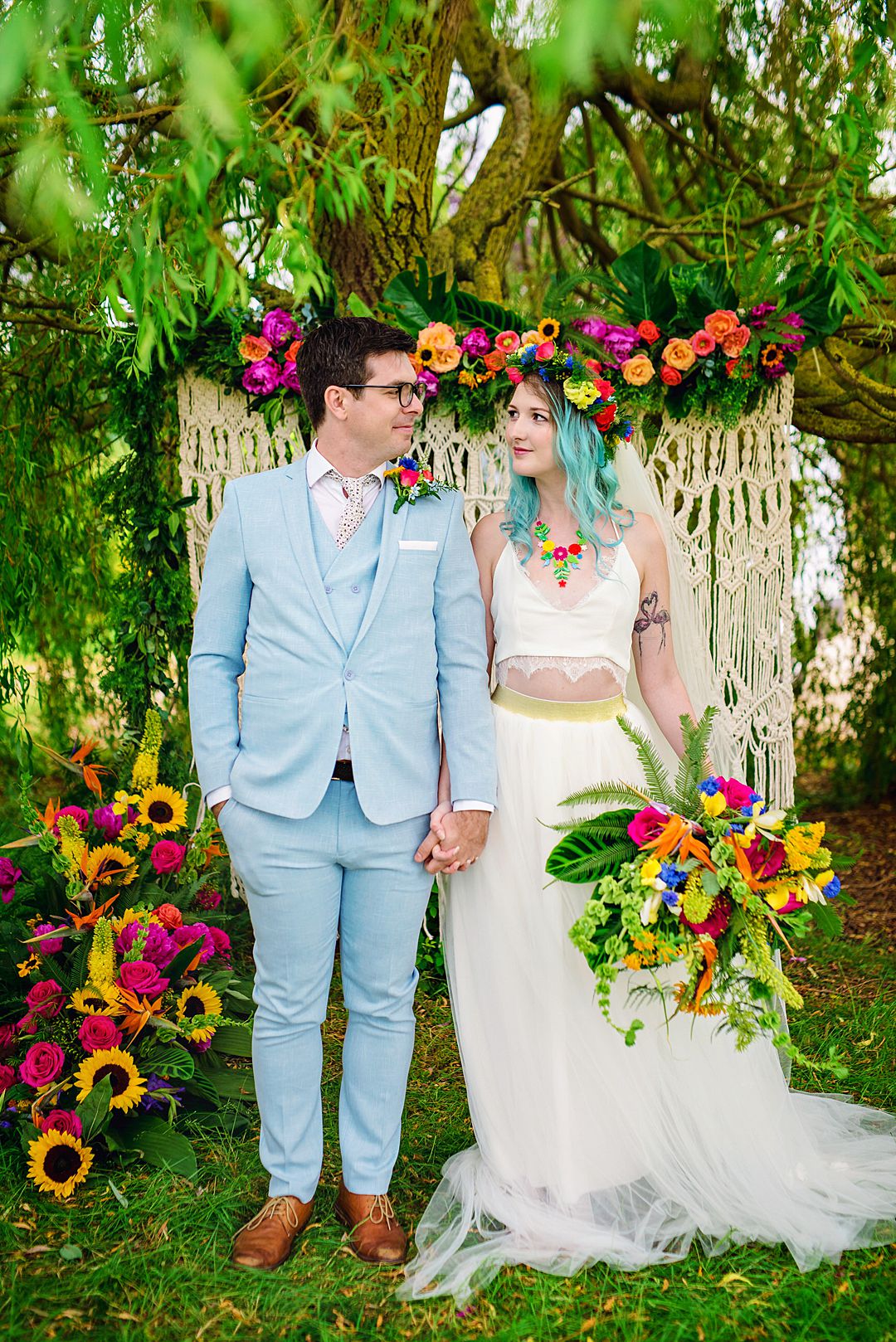 Casamento colorido: 10 maneiras de adicionar cor na decoração