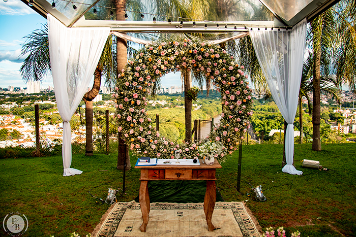 Casamento romântico e adorável numa cerimônia ao ar livre no interior de São Paulo &#8211; Amanda &#038; Leandro