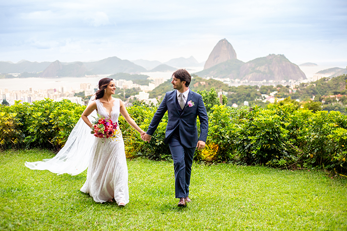 Micro wedding colorido e cheio de personalidade numa tarde encantadora no Rio de Janeiro &#8211; Cledianne &#038; Bruno