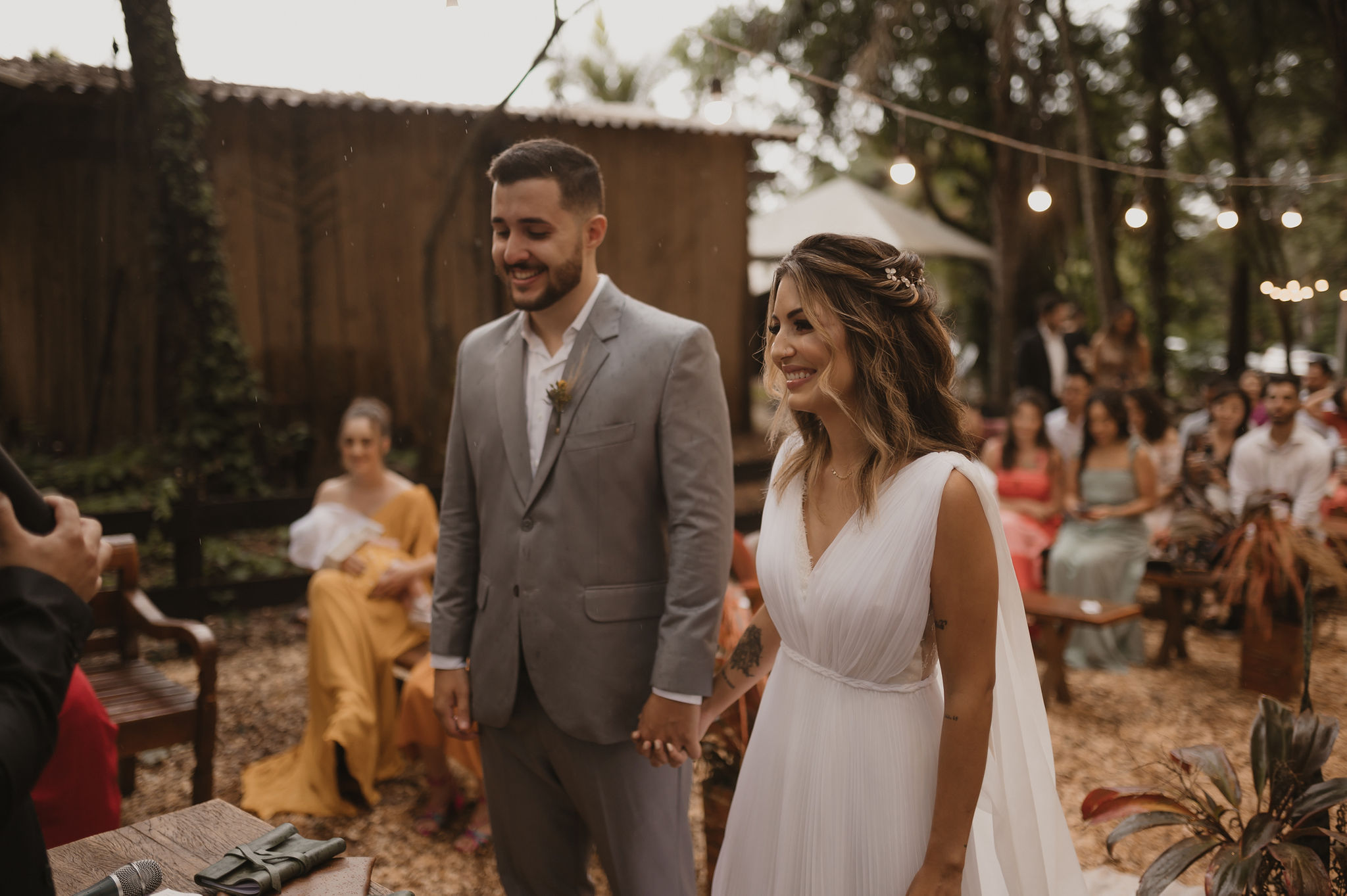 Mini wedding no bosque cheio de personalidade e muito amor em Londrina &#8211; Camila &#038; Wender