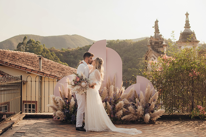 Elopement wedding no estilo romântico numa tarde adorável em Ouro Preto &#8211; Luisa &#038; Diogo