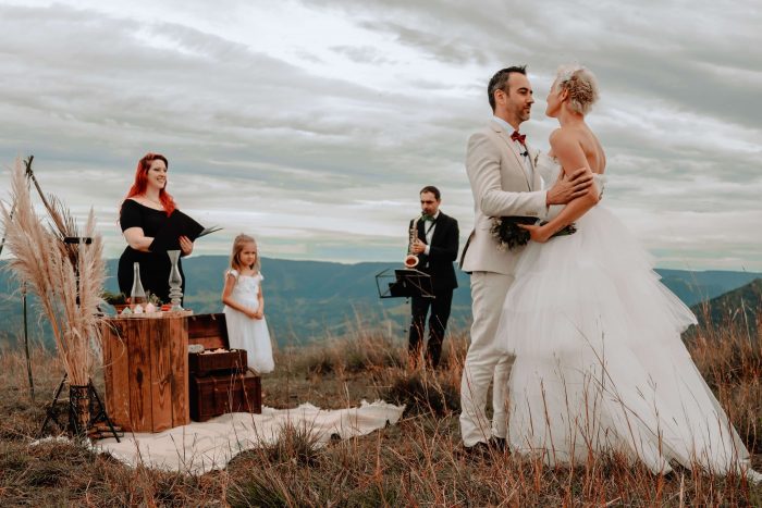 Elopement wedding nas montanhas em manhã agradável e cheia de alegria em Santa Catarina &#8211; Gisiane &#038; Fabiano