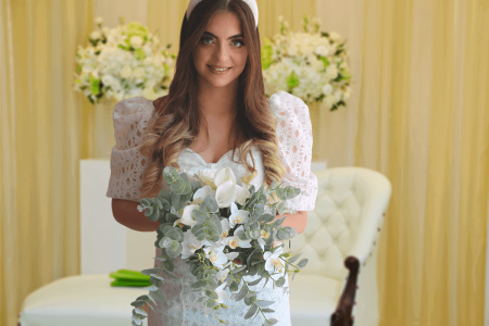 capa post: buquê de noiva cascata