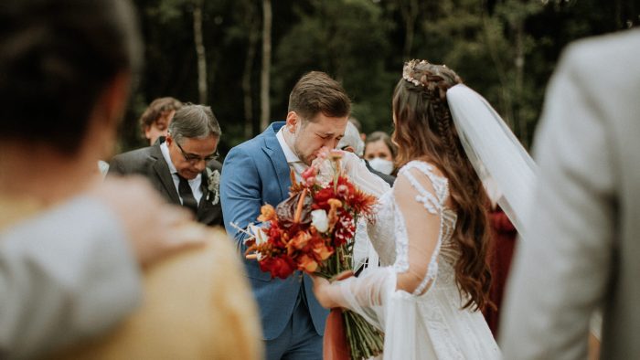Casamento boho ao ar livre numa tarde iluminada e adorável no Paraná &#8211; Bárbara &#038; José