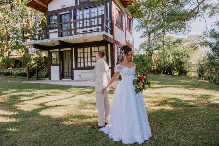 Micro wedding com vista para o lago numa tarde adorável no Rio de Janeiro &#8211; Iasmin &#038; Pedro