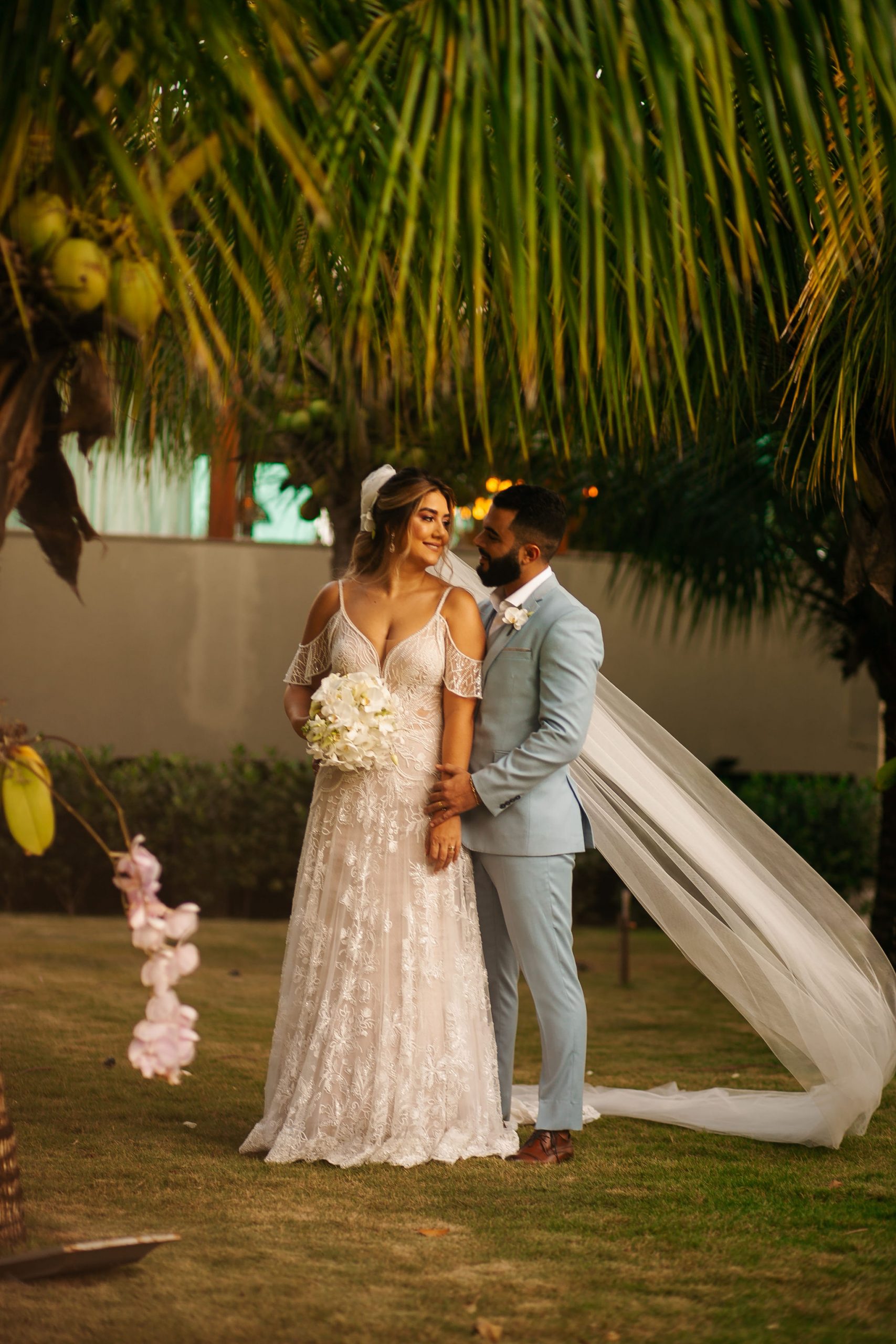 Casamento na praia rústico e clássico com vista incrível no Espírito Santo &#8211; Raquel &#038; Landerlan