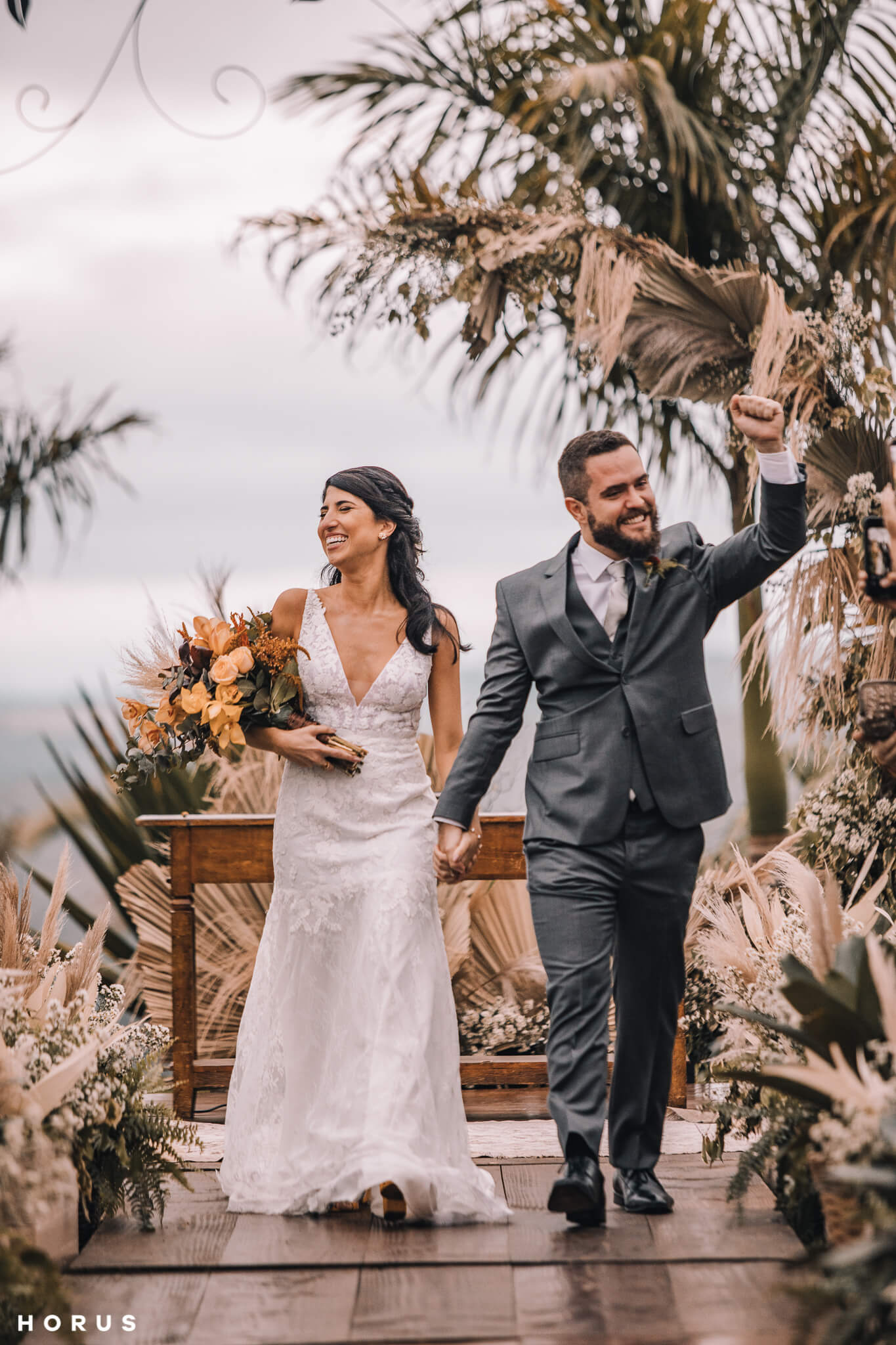 Casamento boho em tons terrosos num final de tarde adorável no Imperium Village &#8211; Raquel &#038; João Vitor