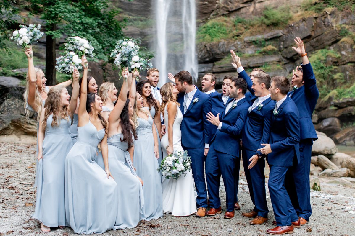 roupa para casamento na cachoeira