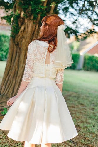 vestido de noiva inspirado nos anos 60