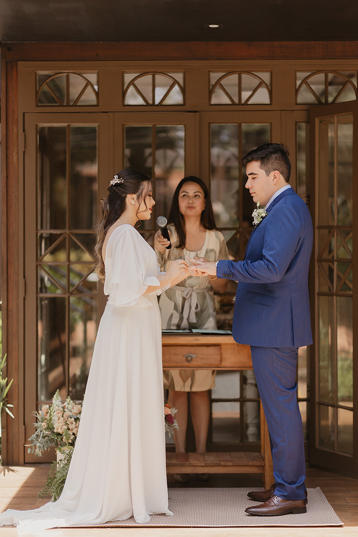 Casamento na cidade com decoração singular numa manhã adorável no Paraná &#8211; Micaelle &#038; Rafael