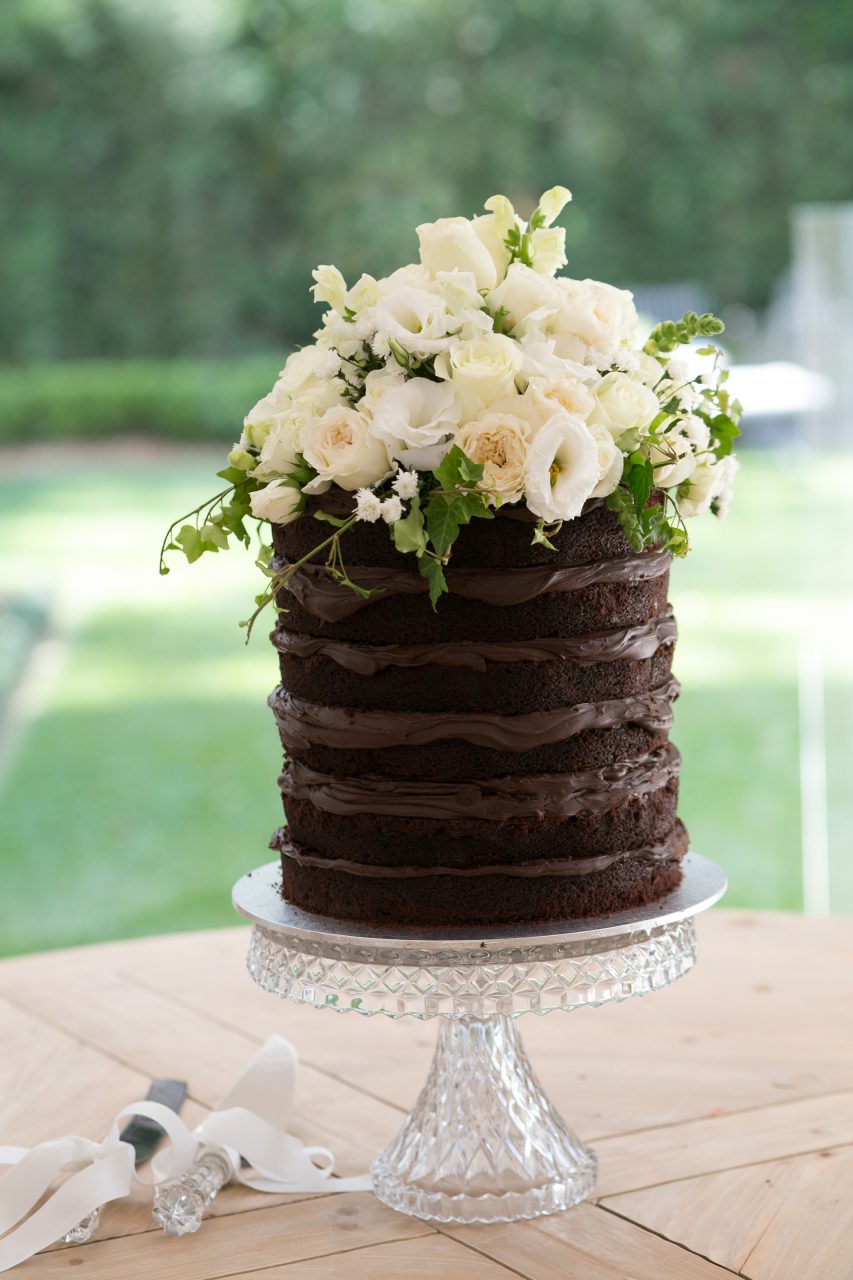 naked cake para casamento civil