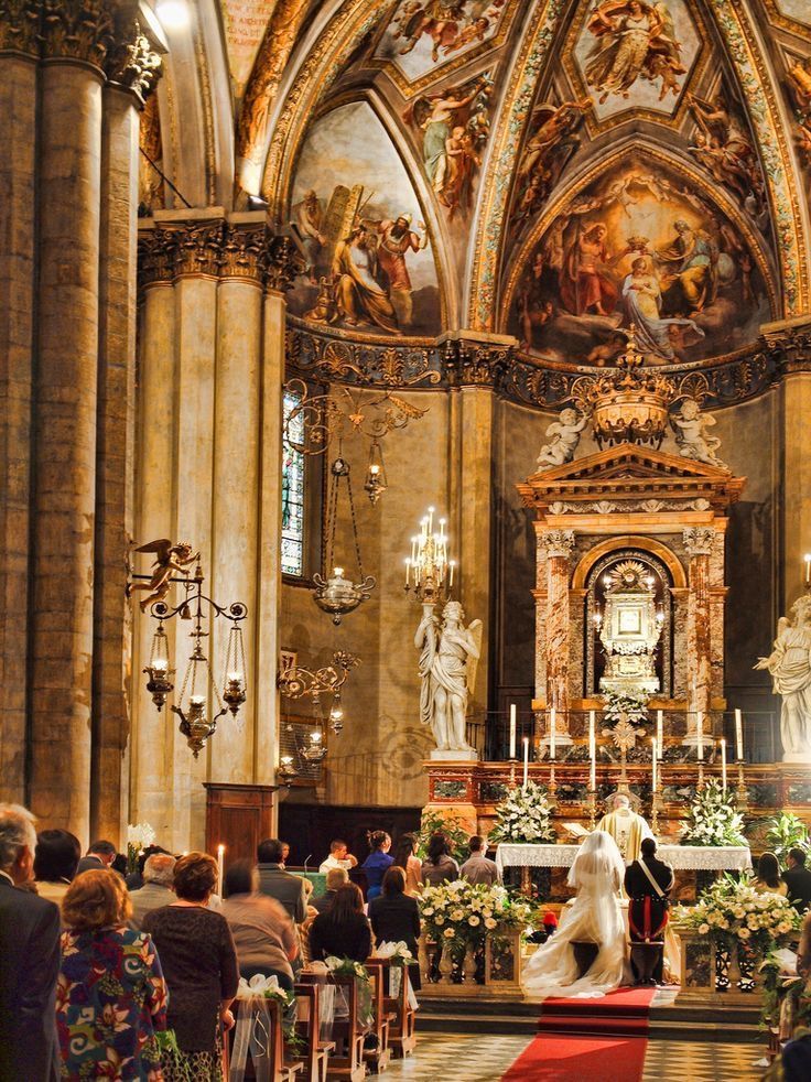 cerimônia em casamento na igreja católica