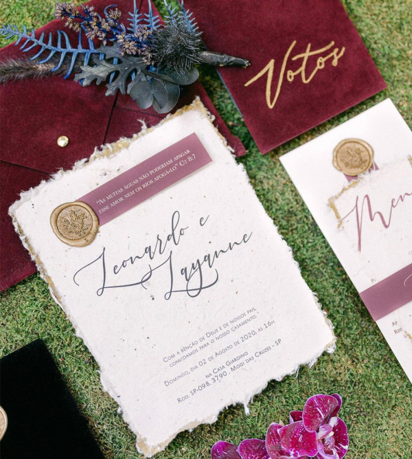 capa post: frase para convite de casamento