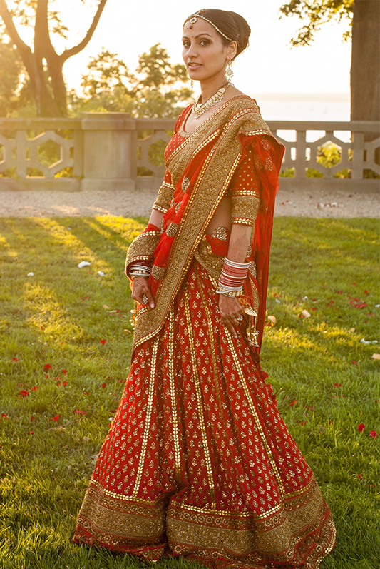 vestido de noiva casamento indiano