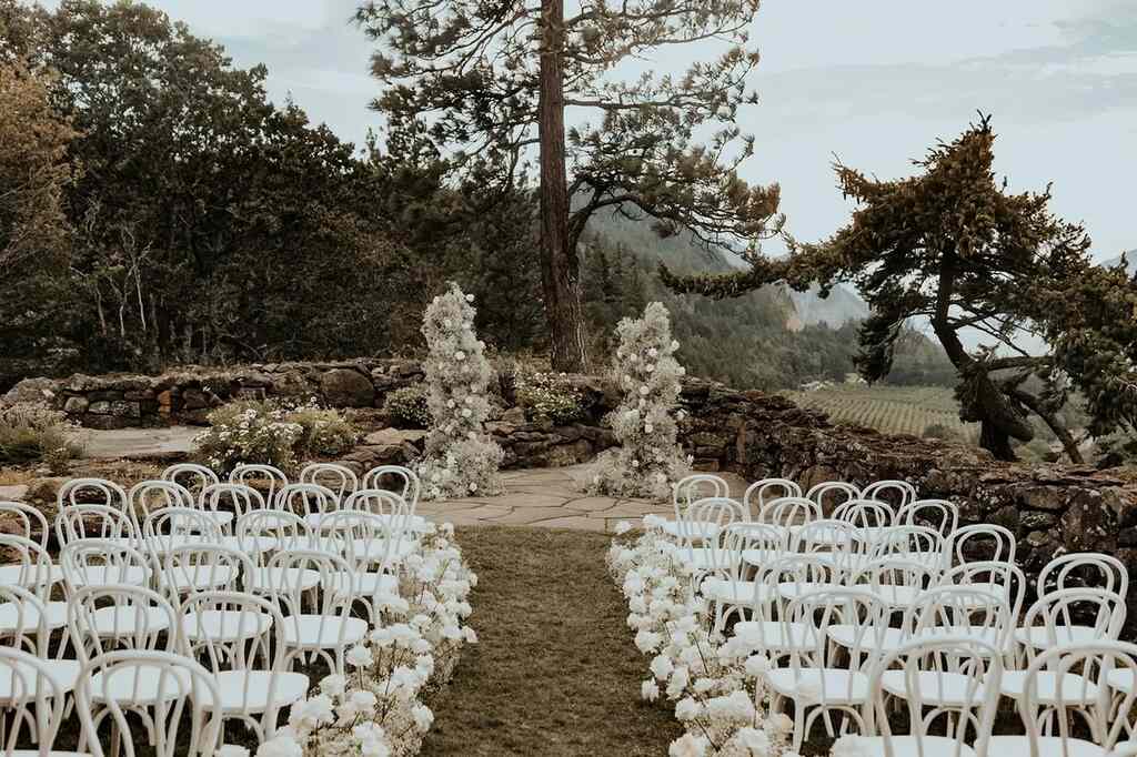 decoração de casamento ao ar livre