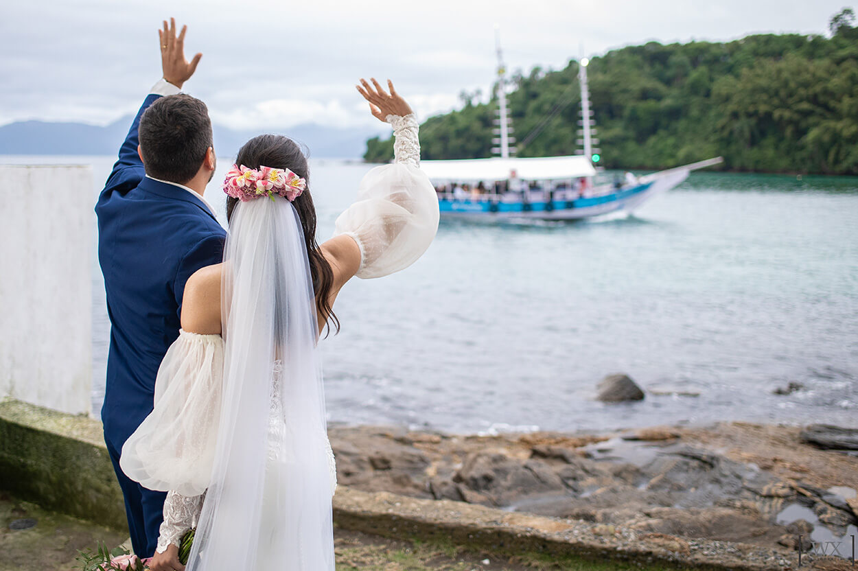 Destination wedding &#8220;quase impossível&#8221; na Ilha do Bonfim