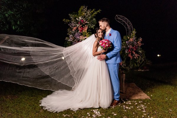capa post: Ensaio de casamento à noite