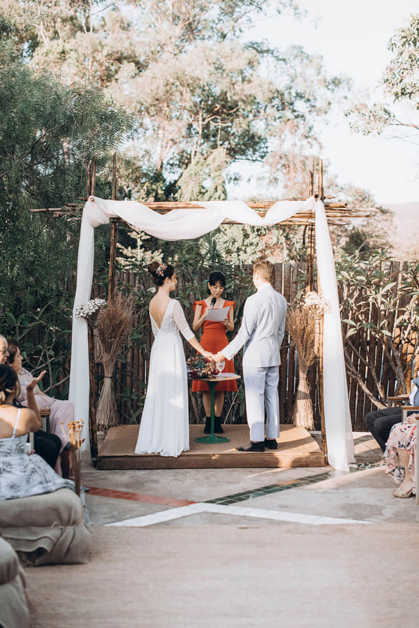 capa post: cerimonia de casamento rústica