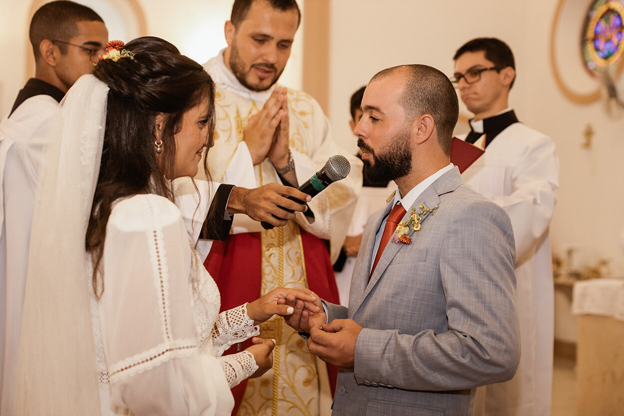 cerimonia de Casamento na igreja
