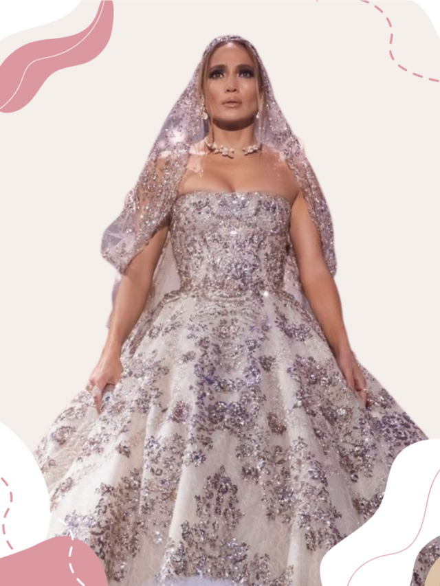 9 vezes em que Jennifer Lopez se vestiu de noiva e nós amamos