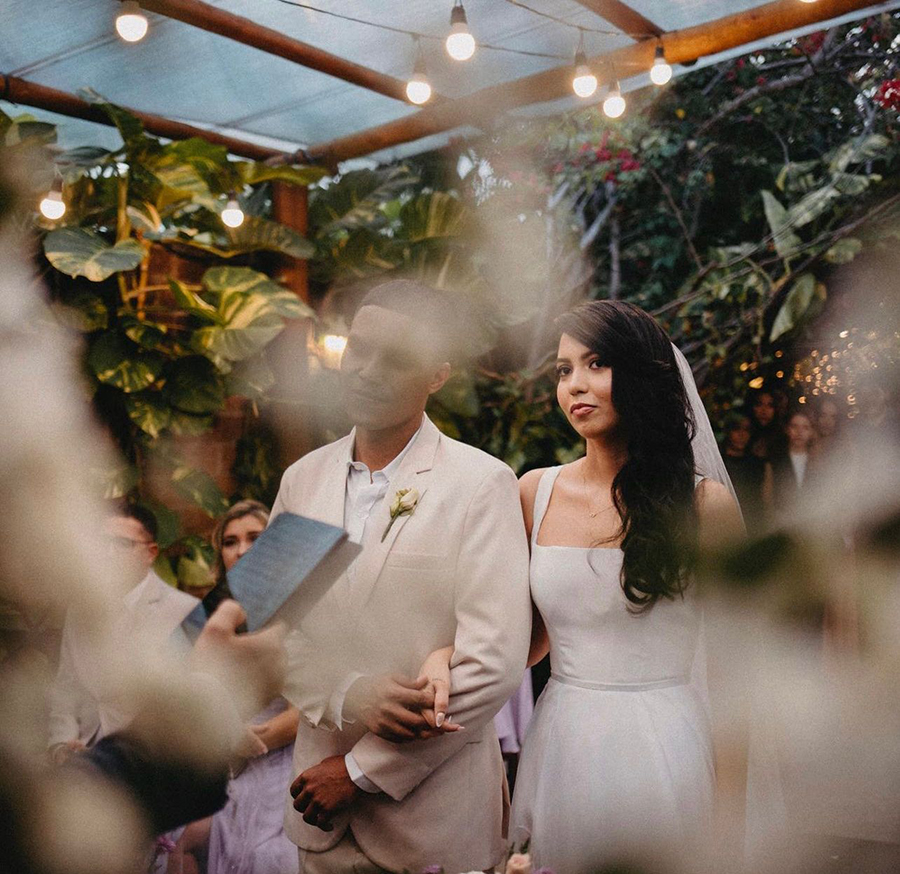 Mini Wedding traz tons lavanda e lilás para festa intimista em João Pessoa