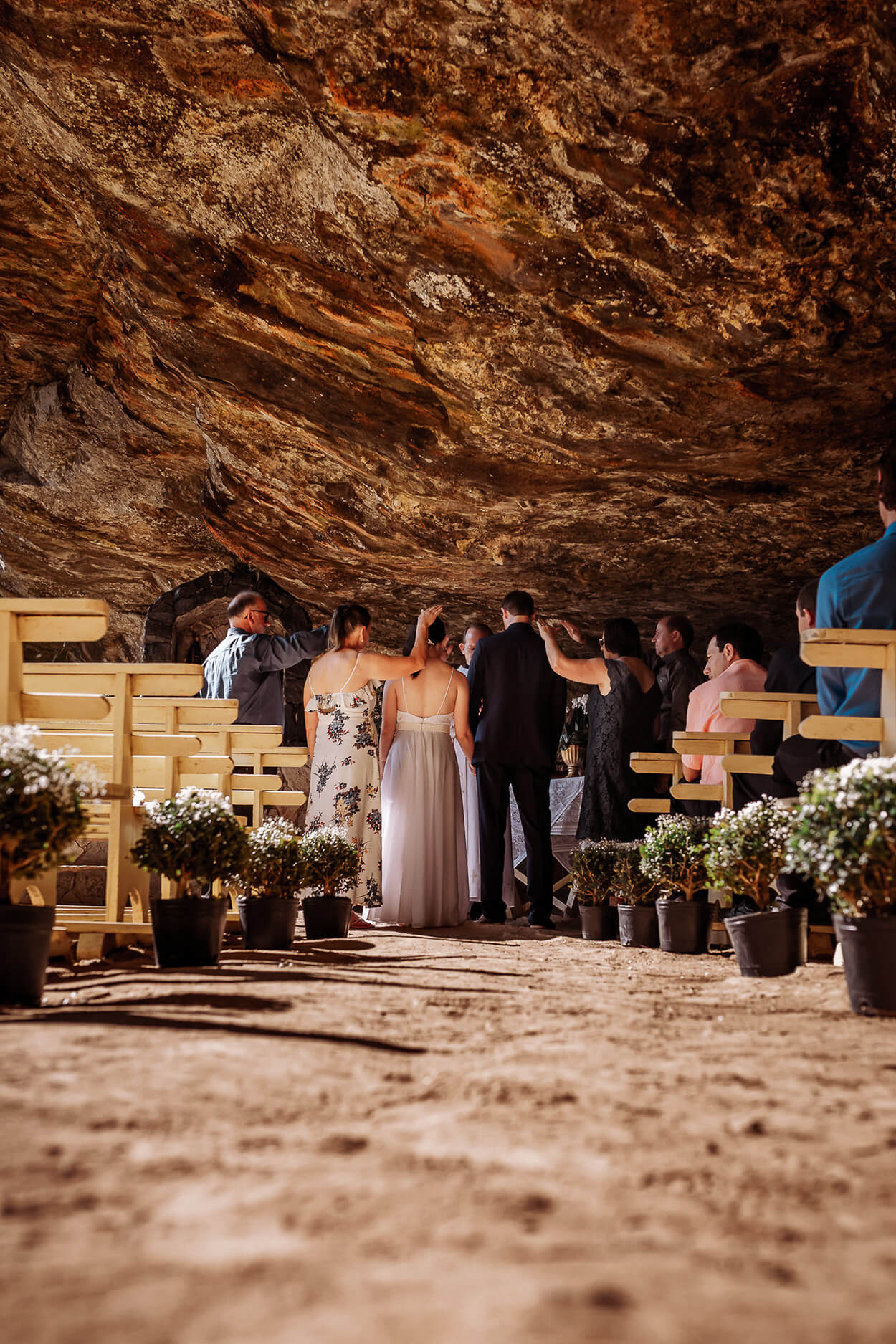 casamento na gruta