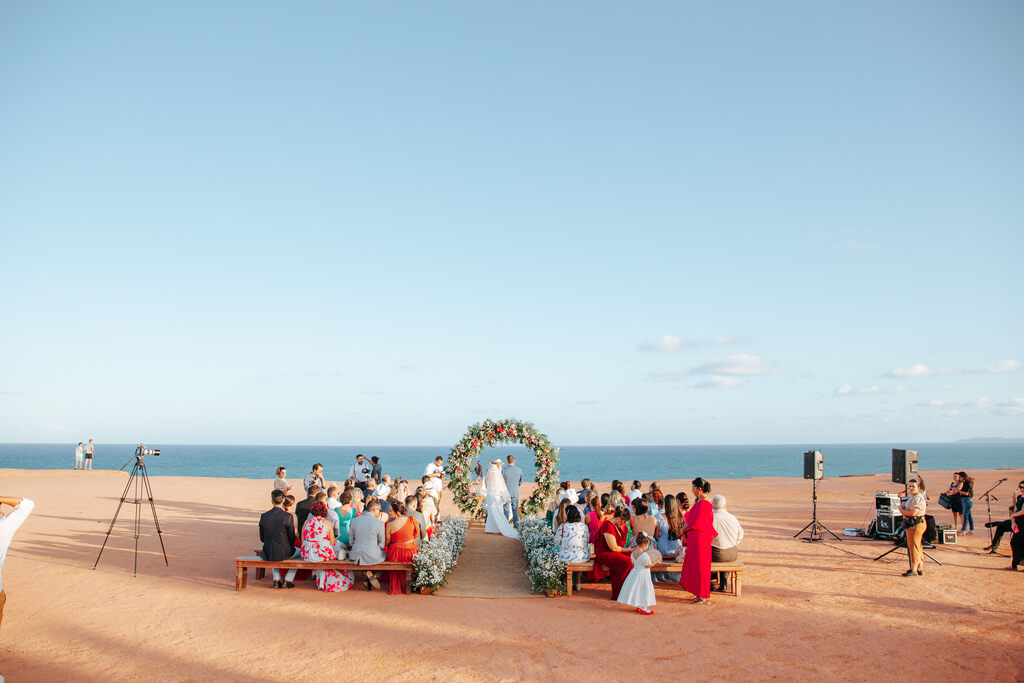 cerimonia de casamento na praia