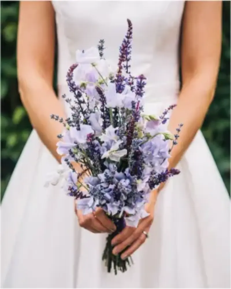 buque para casamento lavanda