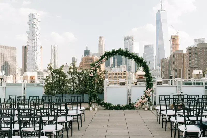 casamento no rooftop