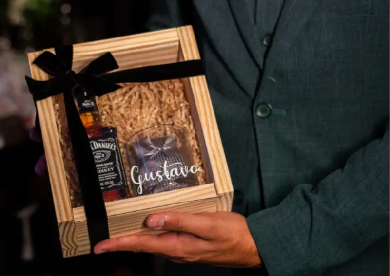 convite para padrinhos de casamento Ateliê Vila Jardim