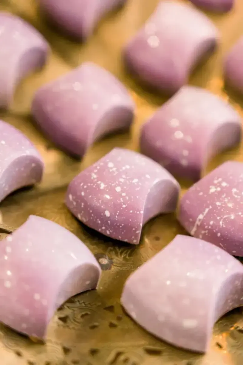 docinho casamento cor de lavanda