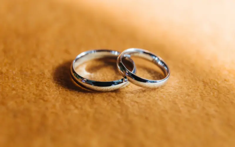 par de aliança de compromisso 