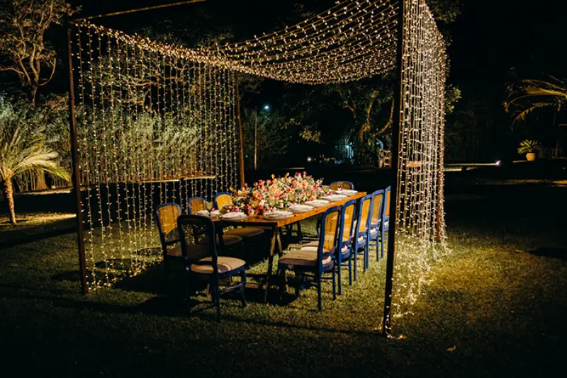 pisca-pisca casamento ilumina&ccedil;&atilde;o