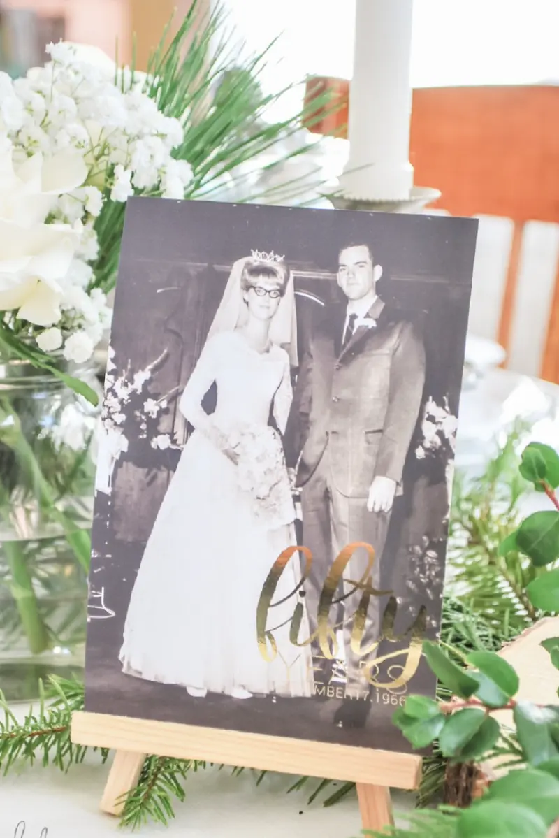 porta retrato de casal no casamento
