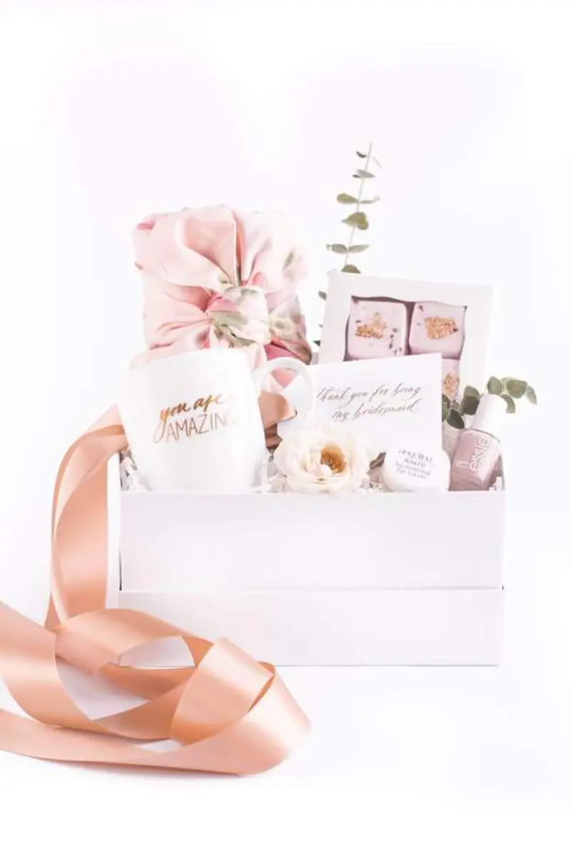  welcome box convite para madrinhas