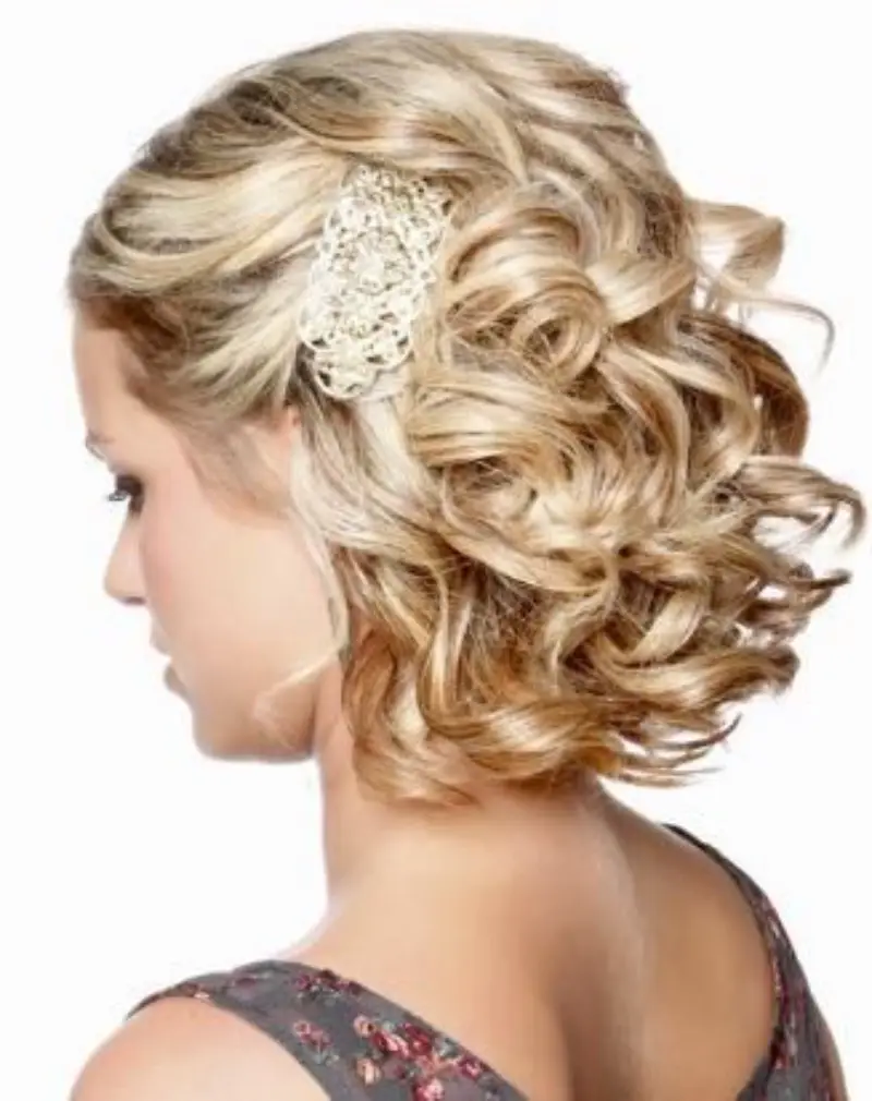 penteado para casamento cabelo com presilha