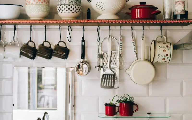 utensílios de cozinha para chá de panela