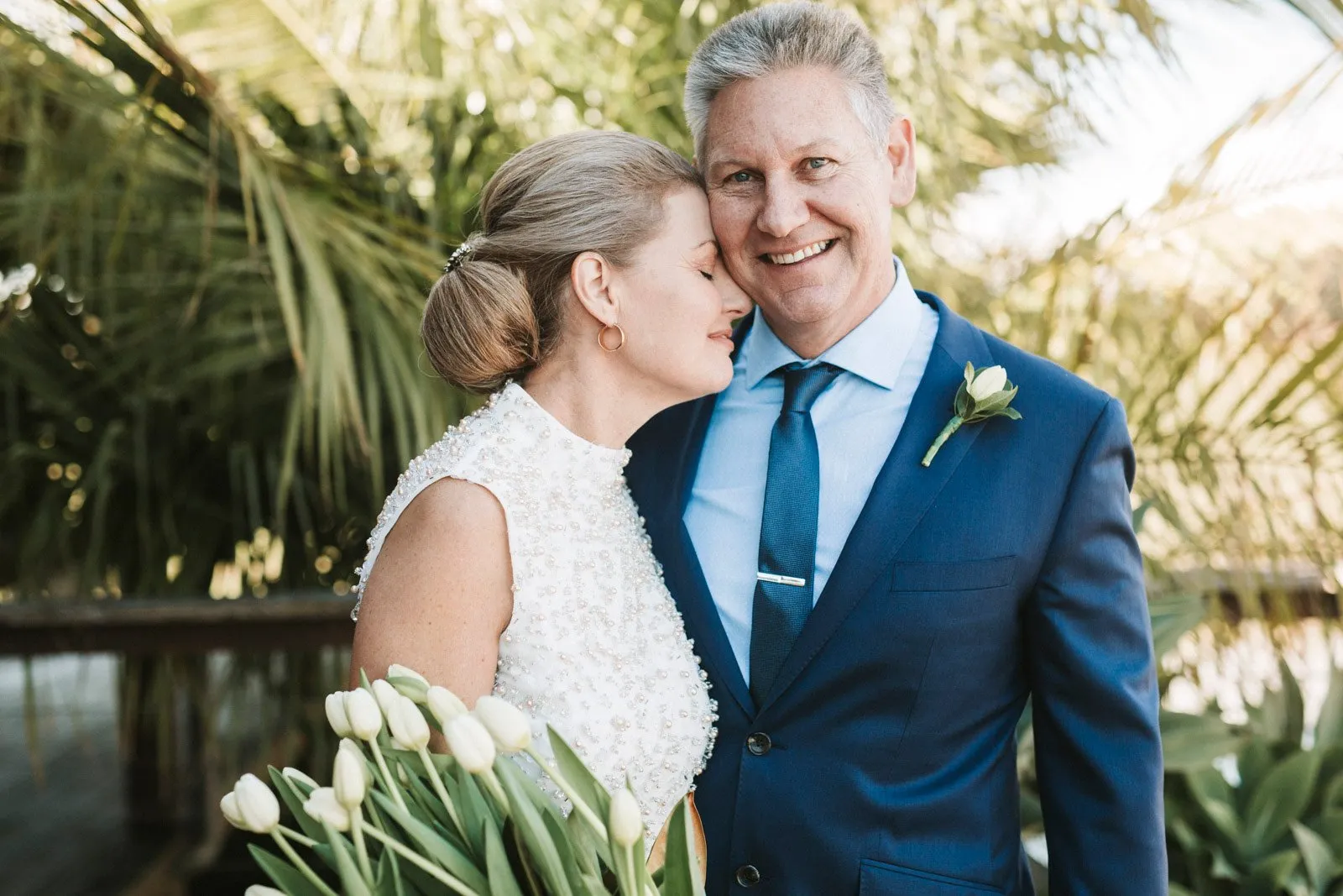 noivos nas bodas de porcelana