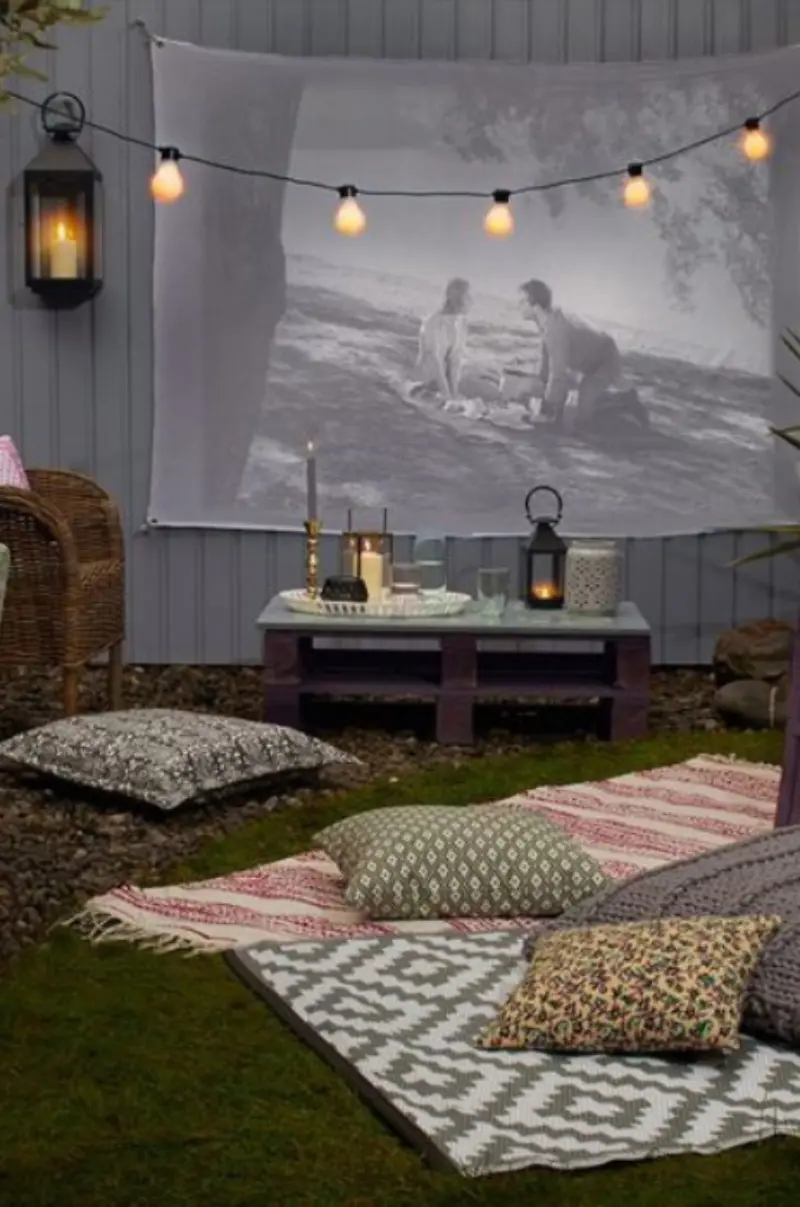 cinema como atração para seu casamento