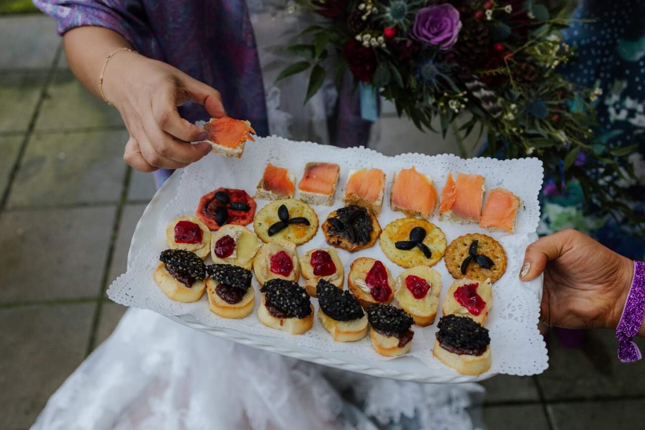 finger food casamento na fazenda