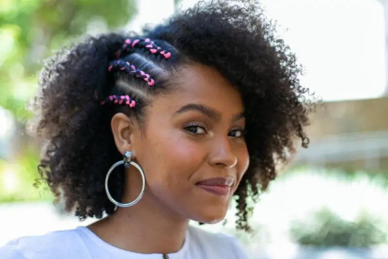 penteado para casamento civil cabelos curtos trancinha raiz