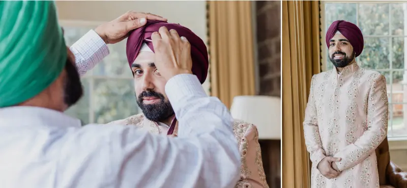 traje do noivo em casamento indiano