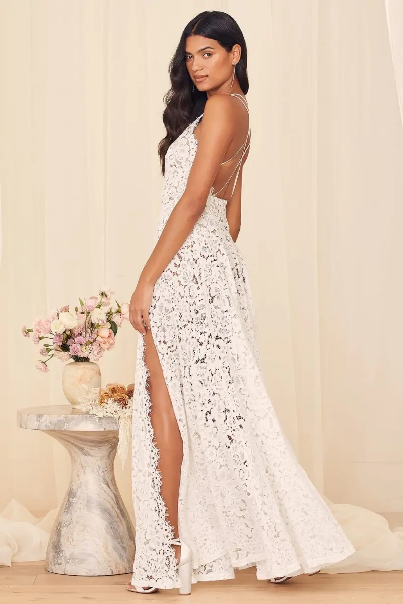 vestido de noiva boho para casamento na praia ao por do sol