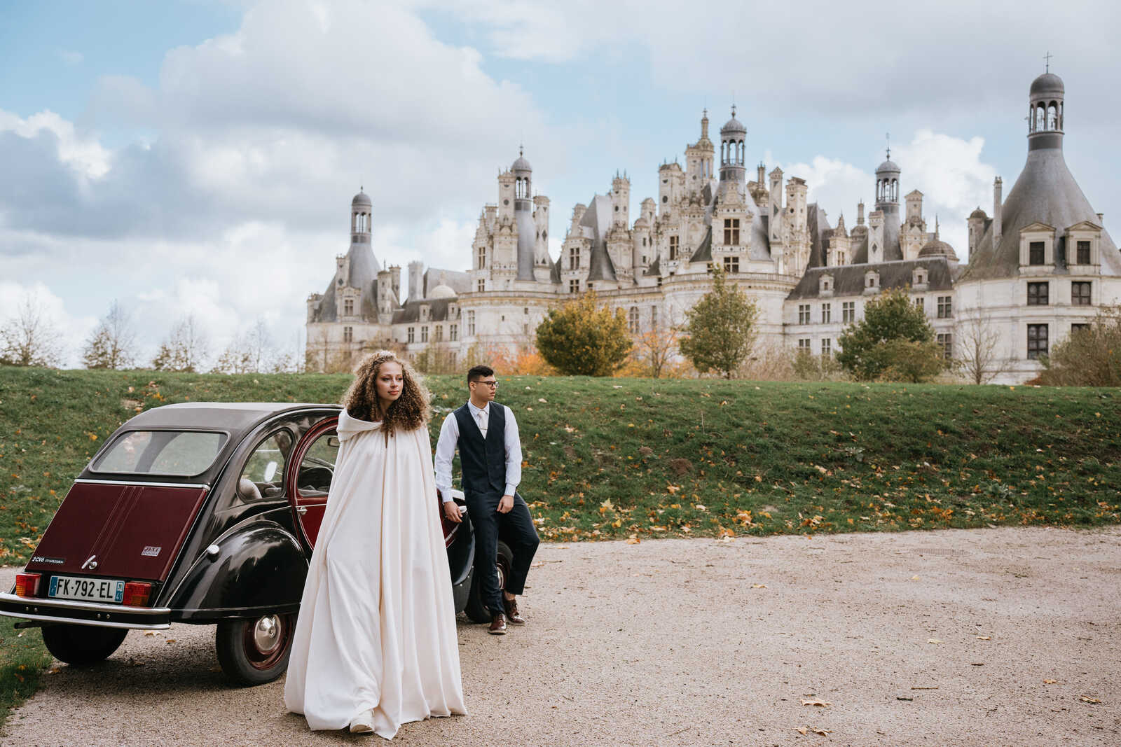 Conto de fadas real: mini wedding em Castelo na França