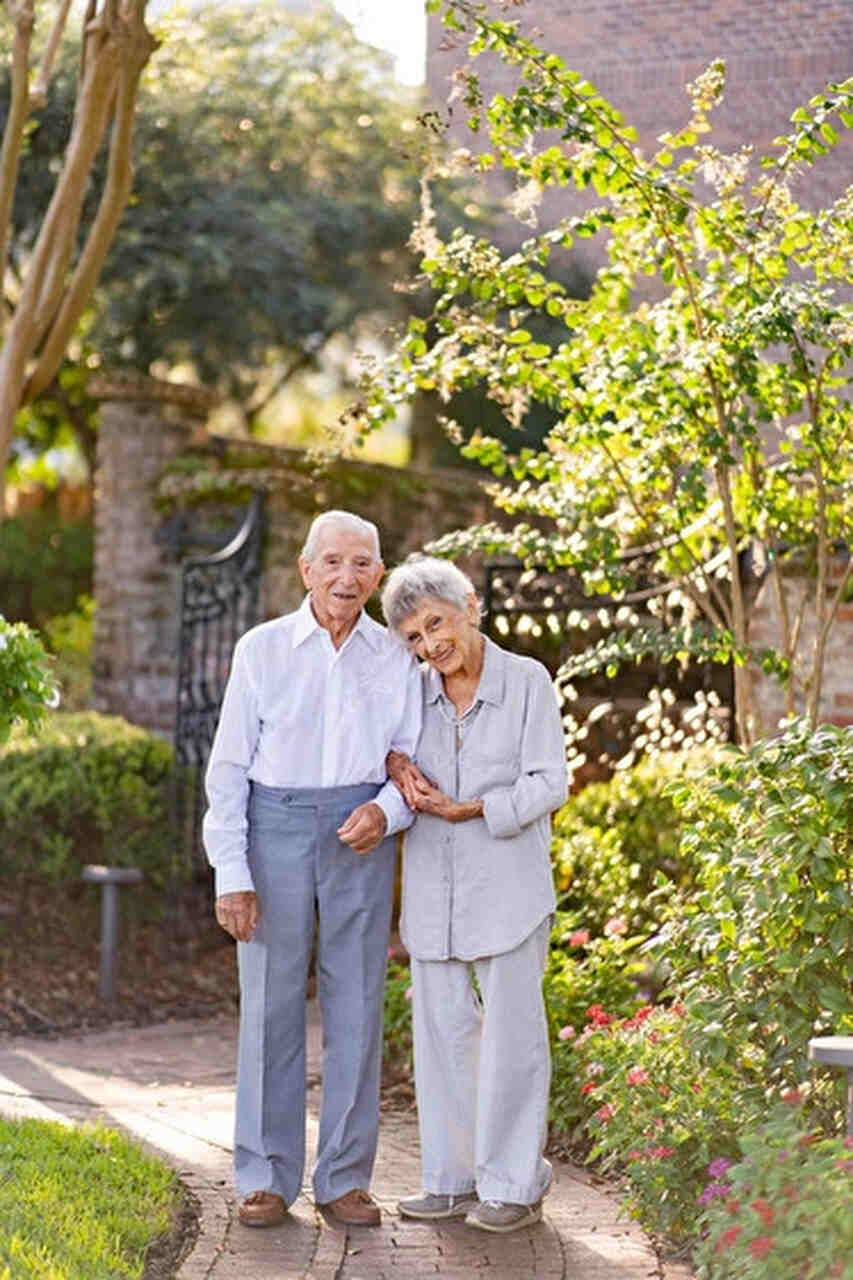 Casal de idosos