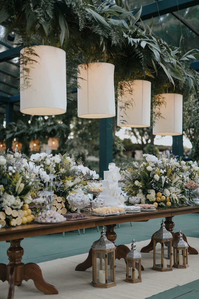 decoração de casamento com limão siciliano