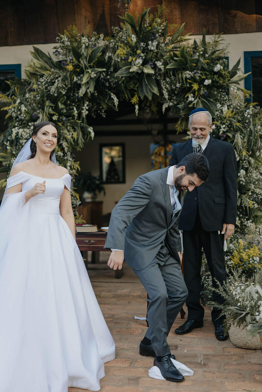 cerimonia de casamento judaico