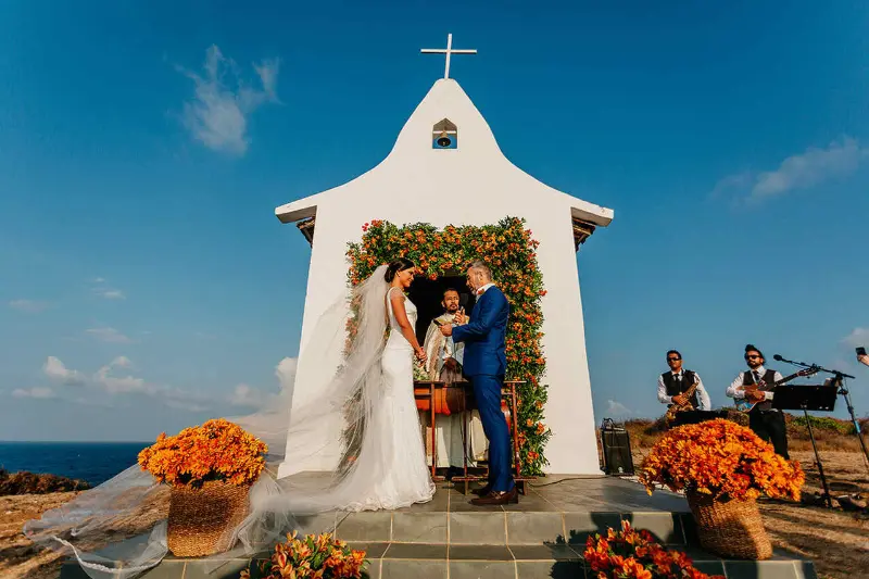 casamento na capela Fernando de Noronha