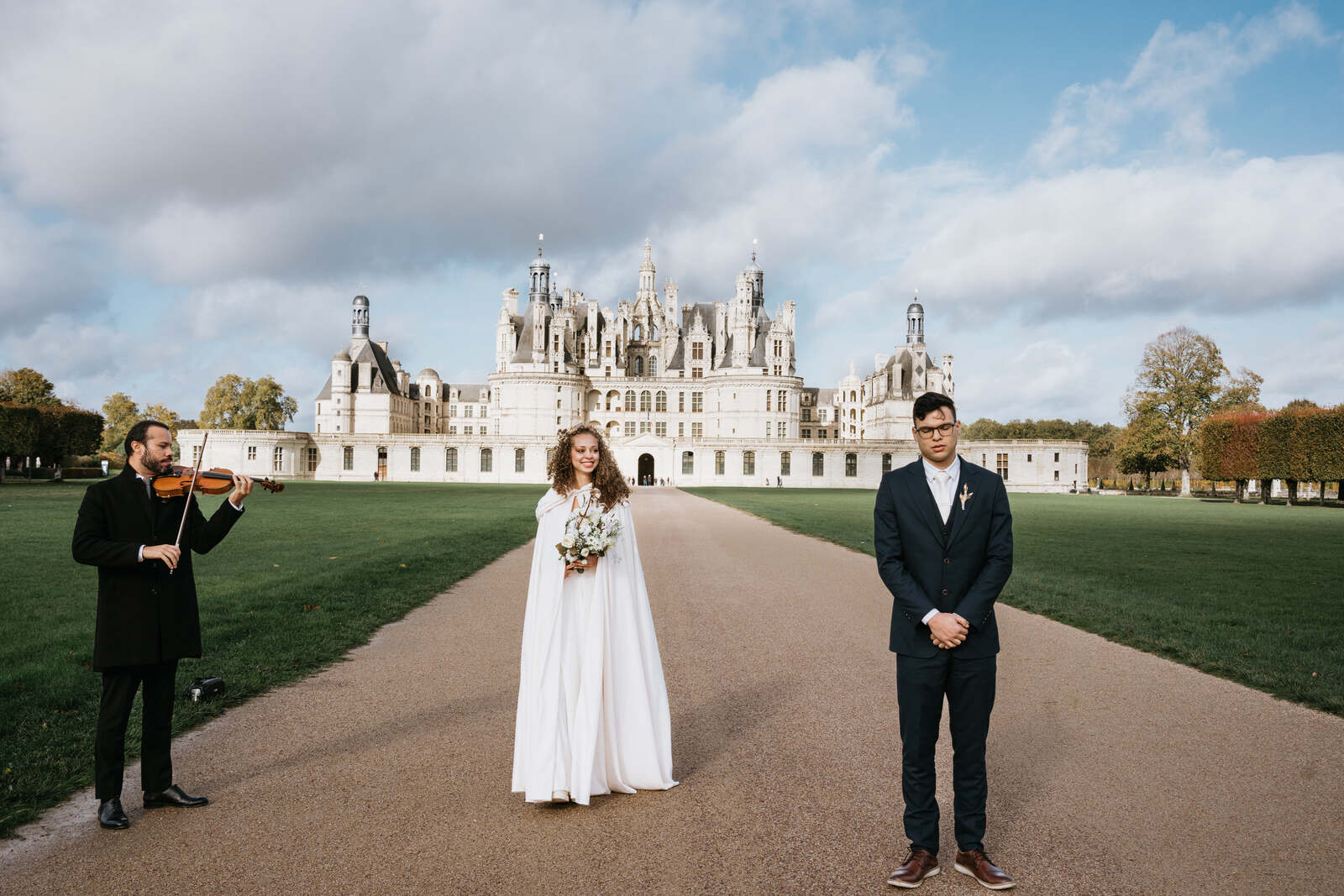 Conto de fadas real: mini wedding em Castelo na França